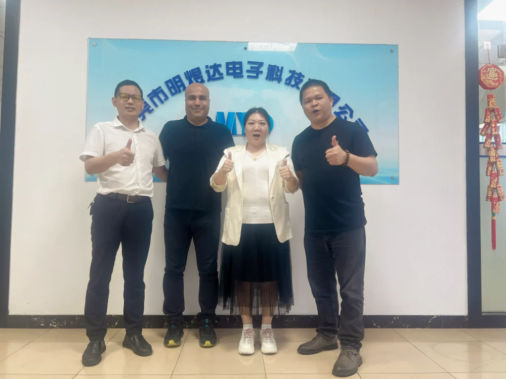 La delegazione azera visita Mingyuda Electronic Technology: rafforzamento della cooperazione globale nei componenti di precisione